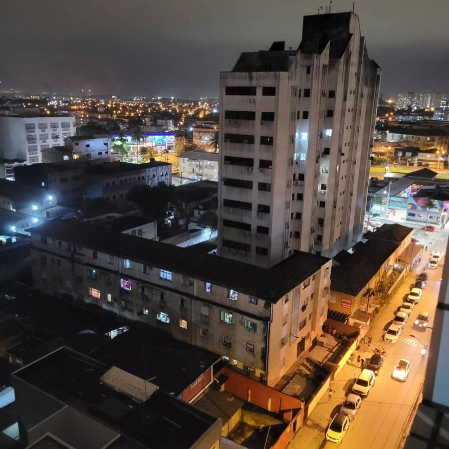 Flat Completo Novo A 350M Da Praia Com Piscina São Vicente Екстериор снимка